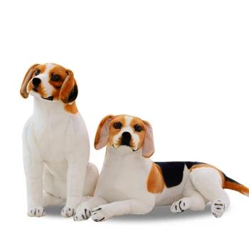 90cm Hiiglane simulatsiooni Koera Kõrge Kvaliteedi Simulatsioon loomade Lambakoer Dalmaatsia koer Mänguasjad, Plüüš-Koer Nukk Lastele Kingitus, Mänguasjad