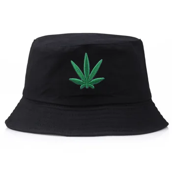 2021 Moe Uus Kalamees Mütsid Mehed Naised Maple Leaf Kopp Müts Hip-Hop Tikand Puuvill Väljas Suvi Vabaaja Noos Kopp Kork
