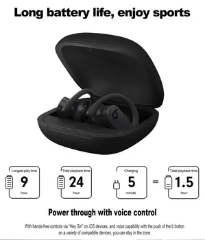Beats Powerbeats Pro auricolari totalmente Traadita TWS auricolari Bluetooth cuffie sportlikud antisudore vivavoce con custodia di