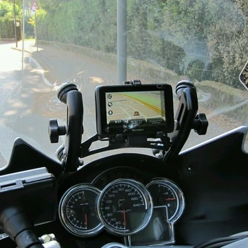 Eest GUZZI NORGE 1200 GT Mootorratta esiklaasi Telefon Seista Omaniku Telefoni GPS Navigaton Plaat Bracket smart phone tuge
