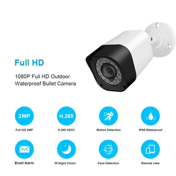 AHCVBIVN AHD 1080P 720P Analoog High Definition Valve Kaamera 2MP Full HD/Väljas Veekindlad Infrapuna Öise Nägemise Cam
