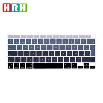 HRH Vastupidav Silikoonist hispaania Klaviatuuri Nahk Kate Kaitsmega Uusim MacBook Air 13 A2179 M1 A2337 2020 Pressiteade