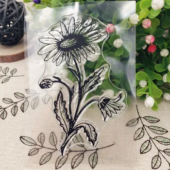 2021 Uus Chrysanthemum Selge Templid DIY Scrapbooking Käsitöö Asjade Räni Kummist Tihendid Kaardi fotoalbumi Hobi ink pad Stantsimine