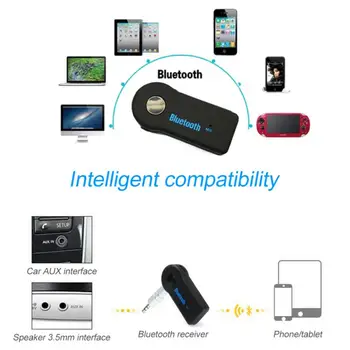 2 In 1 Bluetooth-ühilduva Vastuvõtja USB Audio Saatja Video-Mängija, 3,5 mm Pesa Stereo-Adapter, Kõrvaklapid Handsfree Vastuvõtjat