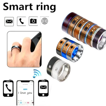 2021Fashionable Funktsionaalne Paar Roostevabast Terasest Meeste NFC Smart sõrmuse Sõrme Sõrmus, Sobib Android Telefonid Ja Iphone ' i