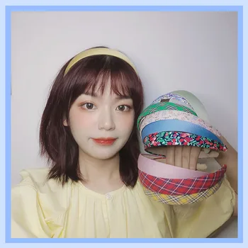 Candy Tahked Värvi Peapaelad naistele Lai Hairbands Non-slip Juuksed Hoop Korea Lihtne Hairbands Juuksed Tarvikud