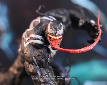 Disney Marvel Avengers Venom Spider Man 18cm Tegevus Joonis Poos Mudel Anime Teenetemärgi Kogumise Figuriin Mänguasi mudel lastele