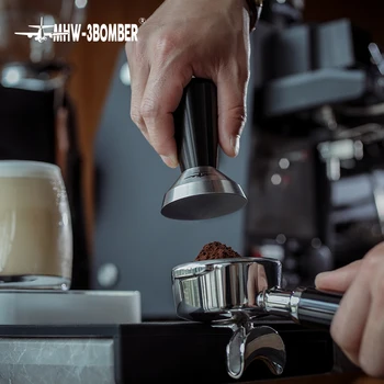 58,5 mm Kohvi Tamper Espresso Turustaja Roostevabast Terasest Käepide Pulber Haamer Korter Baas, Espresso Kohvik Barista Tööriistad, Tarvikud