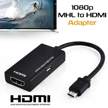 Universaalne MHL Micro USB Kaabel 1080 P Hd Tv Adapter Digitaalse Video Audio Converter Pistik Sülearvuti Telefon