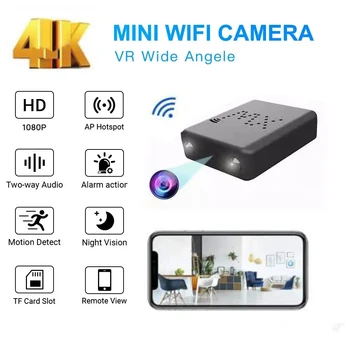 4K 1080P Mini Kaamera wifi /DV Sport Saladus Videokaamera Infrapuna Öise Nägemise Kaamera Micro Motion Detection Video Diktofon