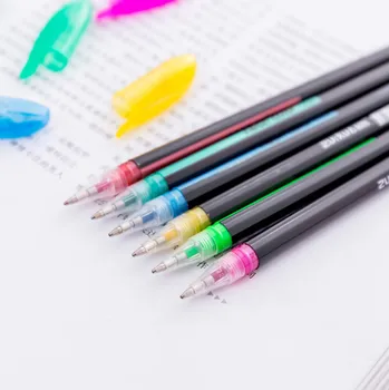 2021 uusi loomingulisi multi-värvi komplekt flash pen-vee kriit markeri asukoht õppe maali värvi kriit õpilane kirjutamine tööriistad