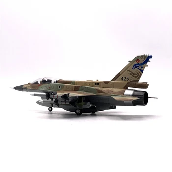F16 Lennuk mudel Mänguasi 1:72 Mõõtkavas Iisraeli F-16I Sufa Võitleja Mudel Diecast Sulamist Lennuk Õhusõiduki Mudel Mänguasja Staatilise Kogumine