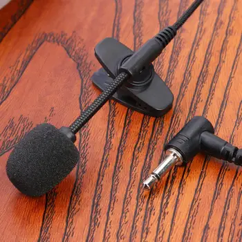 3.5 mm Mini Stuudio Kõne Mikrofoni kvaliteetne Reguleeritav Klamber-Krae Revääri Mic ARVUTI Sülearvuti, Sülearvuti, Mobiiltelefoni