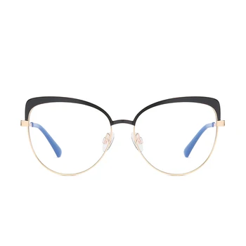 2021 Cat Eye prillid raami naiste Optilised prillid Metallist Lühinägevus prillide Retsepti anti sinine valgus, klaasid Prillide raamid