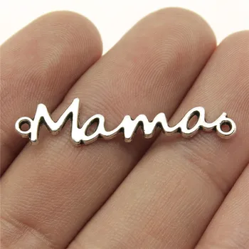 Uus Mood 37x8mm Sõna Mama-Liides Ripatsid, Ehted Tegemise Mama-Liides Ripatsid Võlu Mama Pistik