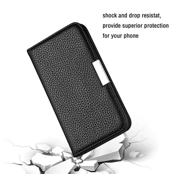 Metallide Magnetilised Nahast Rahakott Flip Case For Apple iphone 11 12 Pro Max XS XR 11Pro 12Mini SE 2020 6 7 8 Plus 6S X Kabuur Kate