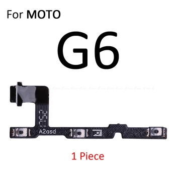 Helitugevuse Nuppu Power-Lüliti Off-Klahvi Lindi Flex Kaabel Motorola Moto Üks G7 Võimsus G6 G5S G5 E5 Pluss P30 Mängida