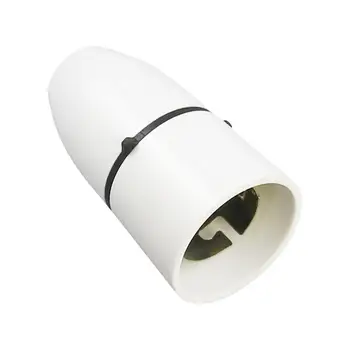 Bakelite B22 Lamp Omanik Adapter Connector Hele Valge, Mitte Laes Nöör pirn Pirn Vastupidav Paigaldamiseks Kerge Ohutu Lekke Electr R7I1