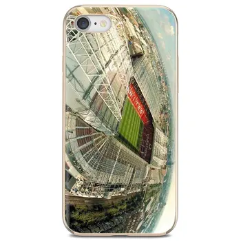 Manchesteri Old Trafford Staadion Jaoks iPhone ja iPod Touch 11 12 Pro 4 4S, 5 5S SE 5C 6 6S 7 8 X-XR, XS Pluss Max 2020 Pehme Juhul Eluase
