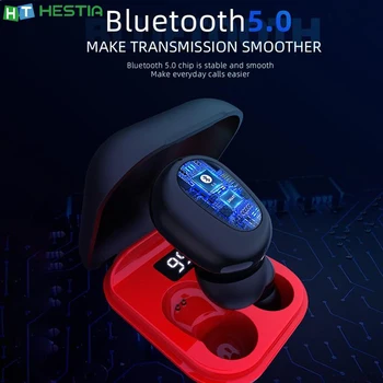X10 TWS Bluetooth Tõsi Juhtmeta Kõrvaklapid Led Võimsus Ekraan Müra Vähendamise Veekindel Peakomplekt Auto Sidumine Hifi Stereo Earbuds