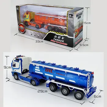 1/50 Skaala simulatsiooni tank veoauto sulam, inseneri -, transpordi veoauto diecast mahuti, paakauto tankimine veoauto mudel mänguasja auto kollektsioon