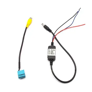 Auto RCA tahavaatekaamera Pluss Taimer Relee Viivitust Filter 5 Tolline MIB Conversion Cable Adapter Asendamine Tarvikud