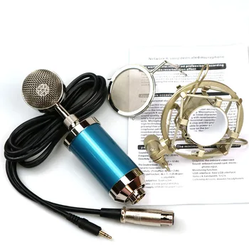 Kondensaator mikrofon BM3000 väikesed pudelid jahuti mic mobiilne arvuti salvestus-võrgu K laulu kondensaator mikrofon