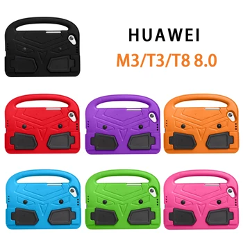 Lapsed Põrutuskindel Tableti Puhul Huawei MatePad T8 MediaPad T3 M3 8.0 tolline Laste Räni Kate Käsi Omanik