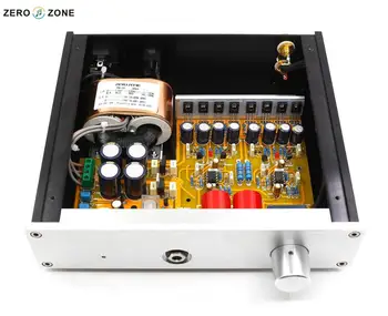 GZLOZONE DIY Kit HD-8-A1-PRO Kõrvaklappide Võimendi Amp Box + Kõrvaklappide Võimendi Kit + Trafo