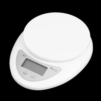 Köök 5000g/1g 5kg Toidu Dieet Posti köögikaal tasakaalu Mõõtmisel kaalumise kaalud LED elektrooniline kaalud