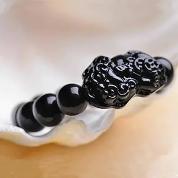 PIXIU Bracelets12mm Kristall Helmed Valge Kollane Must Lilla Värvi Valik Köis Kett Kingitused Eelistatud Hulgi Hulgi