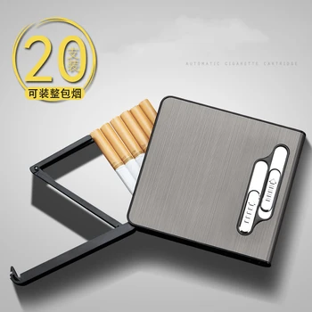 20/10tk Võimsus Sigareti Karp koos USB Elektrilised Kergem Veekindel Sigareti Omanik Laetav Elektroonilised Vidinad Mehed