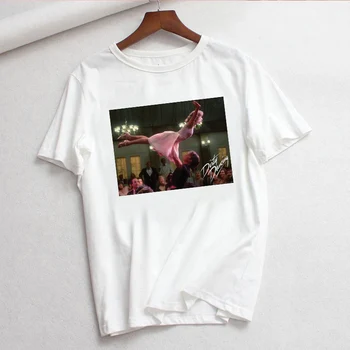 Dirty Dancing Prindi Vouge T-Särk Streetwear Harajuku Tee&Top 2021 Kevad Suvine Mood Naljakas Tüdrukud Tshirt