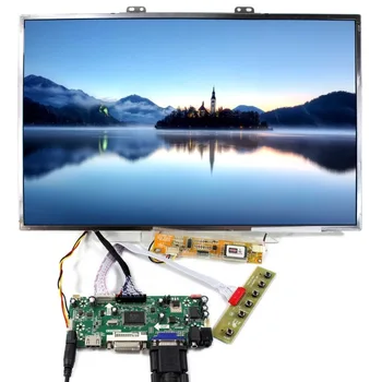 Komplekt LTN156AT01 ekraan LCD HDMI-ühilduvate 1366X768 Pane DVI-VGA LED 15.6