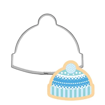 Müts, Kampsun Hallituse Cookie Kutter Fondant Jõulud Kook Decor Cupcake Saia Biskviit Hallituse DIY Sünnipäeva Bakeware Kook Tööriist