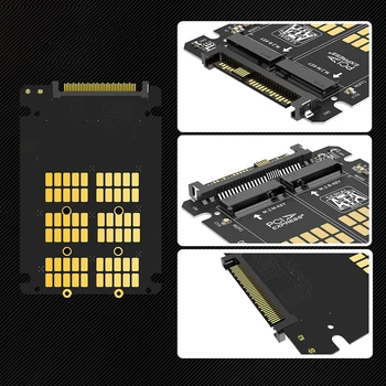 MAIWO KT047 M. 2 SSD, et U. 2 Adapter NVMe SATA SSD PCI-e U. 2 Converter for PC Kõvaketas SSD Adapter Kaart