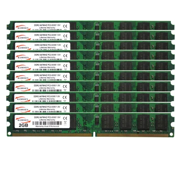 10TK 2 gb DDR2 Dimm 667mhz brand new PC2 5300U Desktop 200-pin Mälu RAM 1.8 Pinge V