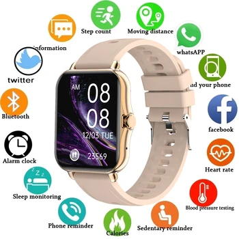 LIGE Uus Bluetooth Kõne Mehed Smart Watch Naisi Täis Touch Fitness Tracker vererõhk Smart Naiste Smartwatch Jaoks Xiaomi Huawei