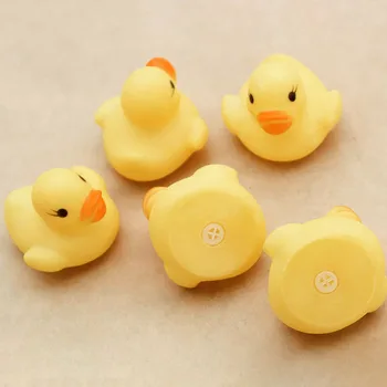 Lõbus 10TK Pigistada Kõne Kummist Tore Ducki Baby Shower Sünnipäeva Soosib Vastsündinud Poiss, Tüdruk, Mänguasjad Lastele Vee Mäng