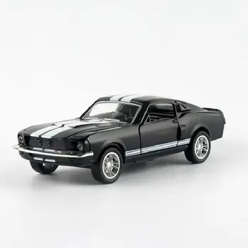 Hot Müük 1: 32 Mõõtkavas Ford Mustang GT 1967 GT500 Tõmba Tagasi Sulamist Auto Mänguasi Mudel Laste Mänguasja Auto Mudel Kogumise Kingitus Seeria