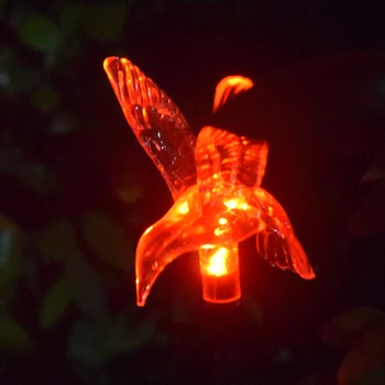 Mitmevärviline LED Solar Aed Valgus Väljas Dragonfly/Liblikas/Lind Muru Lambid Tee Street Maastiku Tuled Hoovis Decor Light