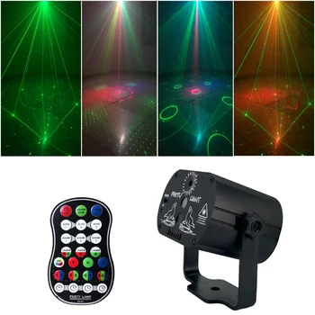 Mini LED Pool Tuled USB DJ Disco light 60 Mustrid Värviline Valgustus Mõju Laserlight Projektor Müügiks Pulmi, Sünnipäeva