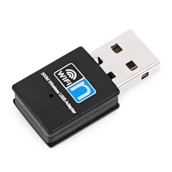 Mini USB bluetoothi 300mbps võrgu kaart wifi adapter-vastuvõtja, 2.4 g, bluetooth 4.0 sülearvuti võrgukaart saatja