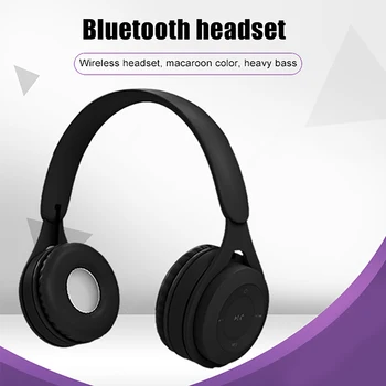 Juhtmeta Peakomplekti 3-In-1 TF Kaart Bluetooth-ühilduva Heli-Kaabel-Over-Ear Kõrvaklapid Kõrvaklapp Koos HD Mic Supoort TF kaardi