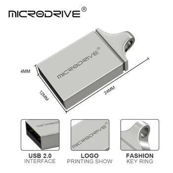 Mini флешка USB 2.0 32GB 64GB Reaalne capaciteit usb flash drive pendrive 16GB, 8GB pen drive u disk memory stick usb флешка
