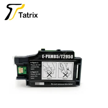 Tatrix mõeldud 2pk ühilduv T2950 PXMB5 Jäätmete tindi Mahuti epson WorkForce WF100 WF-100W PX-S05B/S05W Hooldus mahuti
