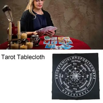30*30cm Tähtkujud Tarot-Kaardi Laudlina Ennustamine Astroloogia Tabel Fortune Mängu Altari Juhatuse Pad Tromb Riie Tarot Altari O0A8