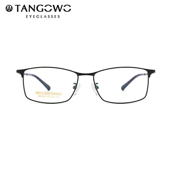 TANGOWO Meeste Titaan Optilised Klaasid 2020 Raam, Fashion Stiilne Meeste Prillid Square Ultralight Klaasid Optilise Raamiga Meeste