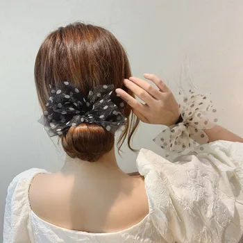 Naine Kevad Lõngast Juuksed Kakuke Tegija Vahend Gilr Bowknot Juuksed Stying Elastne Hairband Juuksed Kinni Prantsuse Twist Braider Ornament Vibu