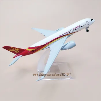 15cm Õhu Hiina Hainan Airlines Airbus 350 A350 airways Lennuk Mudel Lennuk Mudel Sulam, Metall Õhusõiduki w rattad Diecast Mänguasi